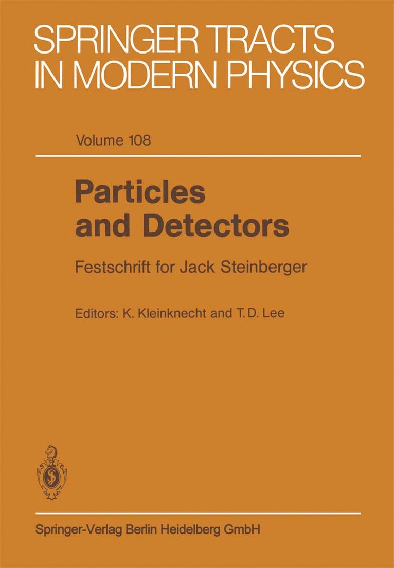 Konrad Kleinknecht, T.D. Lee, T. D. Lee - Particles and Detectors, Häftad