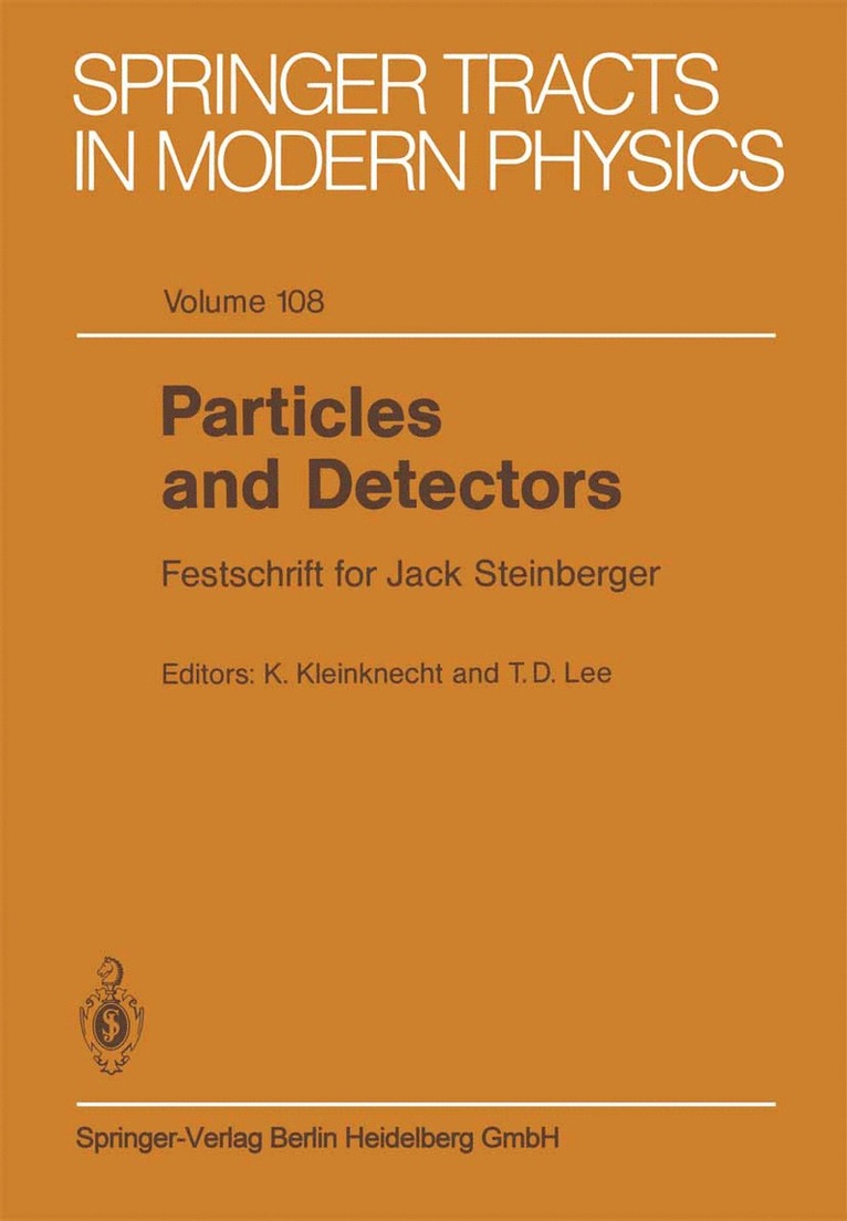 Particles and Detectors 1