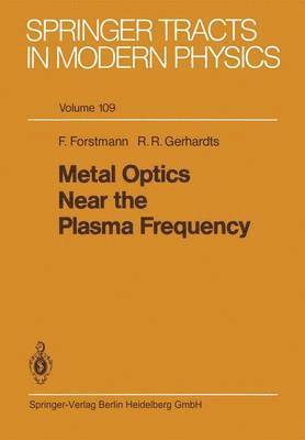 Metal Optics Near the Plasma Frequency 1