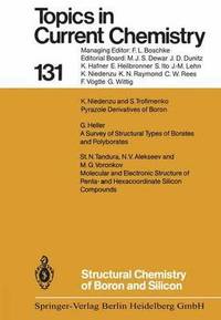 bokomslag Structural Chemistry of Boron and Silicon