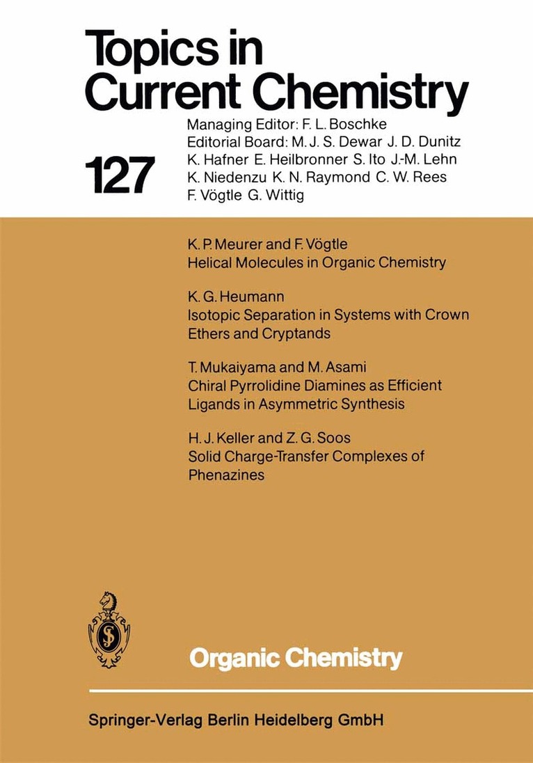 Organic Chemistry, Häftad