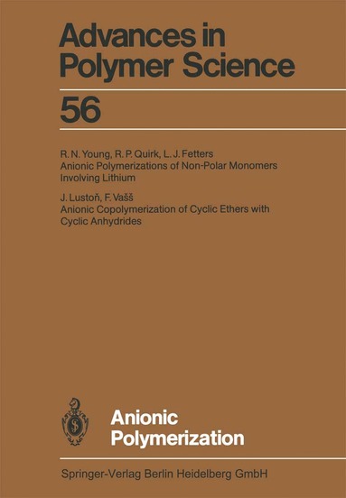 Anionic Polymerization, Häftad