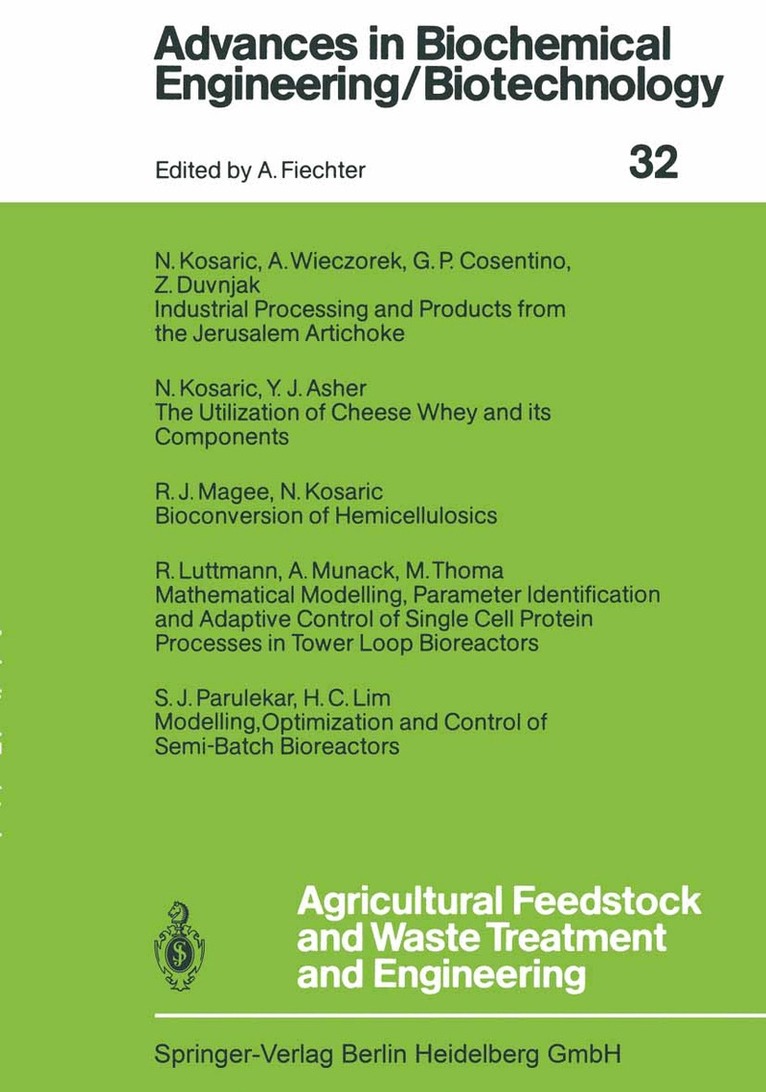 Agricultural Feedstock and Waste Treatment and Engineering, Häftad