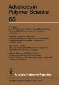 bokomslag Analysis/Networks/Peptides