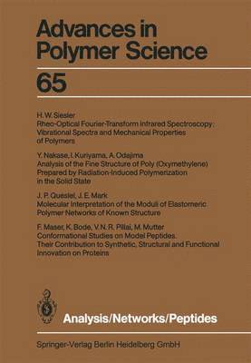 bokomslag Analysis/Networks/Peptides