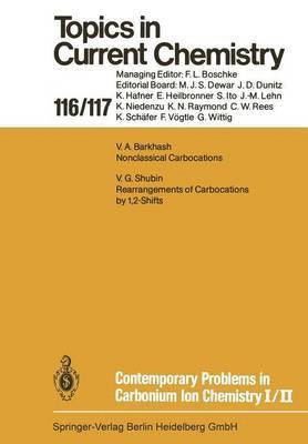 Contemporary Problems in Carbonium Ion Chemistry I/II 1