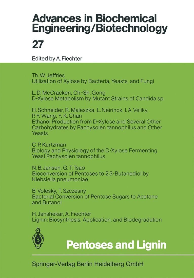 Pentoses and Lignin 1