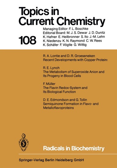 Kendall N. Houk, Christopher A. Hunter, Michael J. Krische, Jean-Marie Lehn, Steven V. Ley, Massimo Olivucci, Joachim Thiem, Margherita Venturi, Pierre Vogel, Chi-Huey Wong, Henry N. C. Wong, Hisashi Yamamoto - Radicals in Biochemistry, Häftad