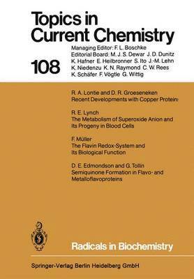 Kendall N. Houk, Christopher A. Hunter, Michael J. Krische, Jean-Marie Lehn, Steven V. Ley, Massimo Olivucci, Joachim Thiem, Margherita Venturi, Pierre Vogel, Chi-Huey Wong, Henry N. C. Wong, Hisashi Yamamoto - Radicals in Biochemistry, Häftad
