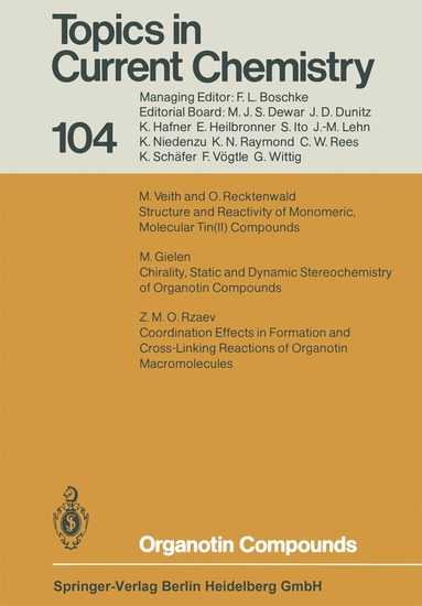 bokomslag Organotin Compounds