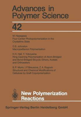 bokomslag New Polymerization Reactions