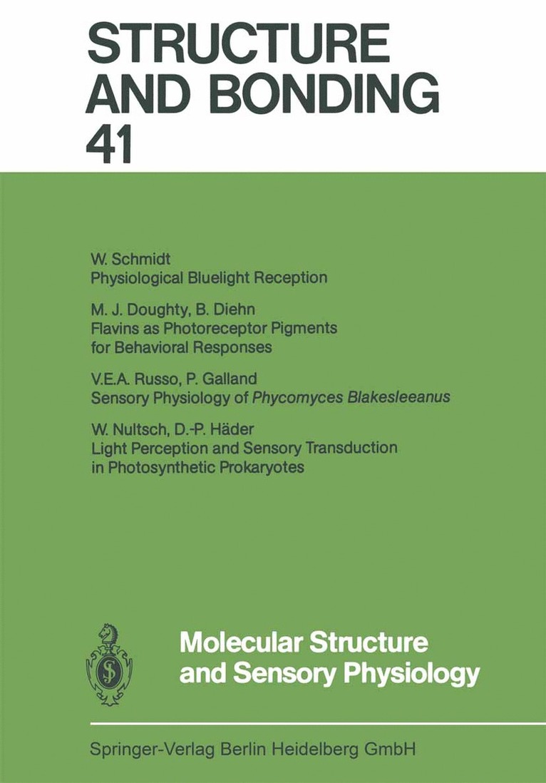 Structure and Bonding 1