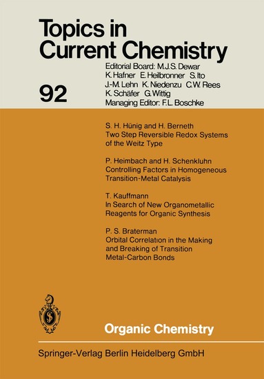Kendall N. Houk, Christopher A. Hunter, Michael J. Krische, Jean-Marie Lehn, Steven V. Ley, Massimo Olivucci, Joachim Thiem, Margherita Venturi, Pierre Vogel, Chi-Huey Wong, Henry N. C. Wong, Hisashi Yamamoto - Organic Chemistry, Häftad