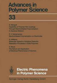 bokomslag Electric Phenomena in Polymer Science