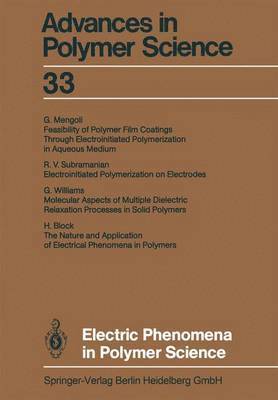 bokomslag Electric Phenomena in Polymer Science