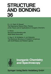 bokomslag Inorganic Chemistry and Spectroscopy
