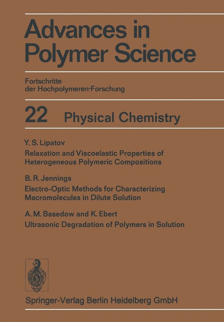 Physical Chemistry 1