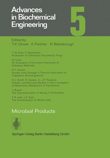 Karl Schügerl, T. Scheper, Shimshon Belkin, Isao Endo, Man Bock Gu, Wei Shou Hu, Bo Mattiasson, Jens Nielsen, Gregory N. Stephanopoulos, Roland Ulber, An-Ping Zeng, Jian-Jiang Zhong, Weichang Zhou - Microbial Products, Häftad