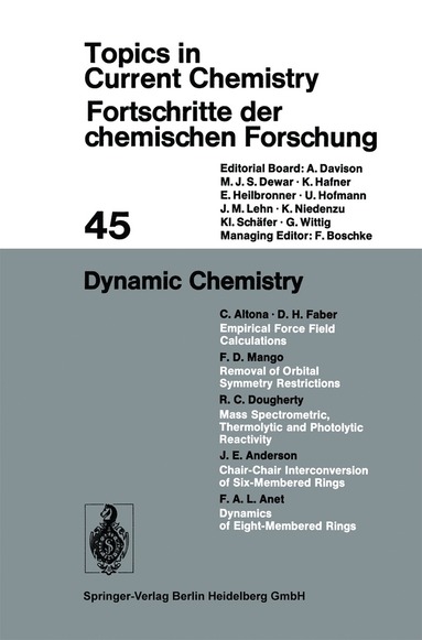 bokomslag Dynamic Chemistry