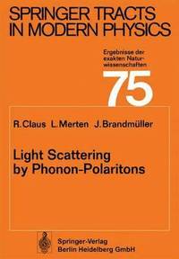 bokomslag Light Scattering by Phonon-Polaritons