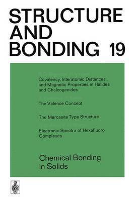 bokomslag Chemical Bonding in Solids