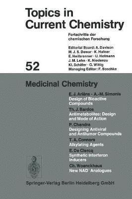 F. L. Boschke - Medicinal Chemistry, Häftad