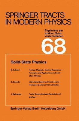 Solid-State Physics 1