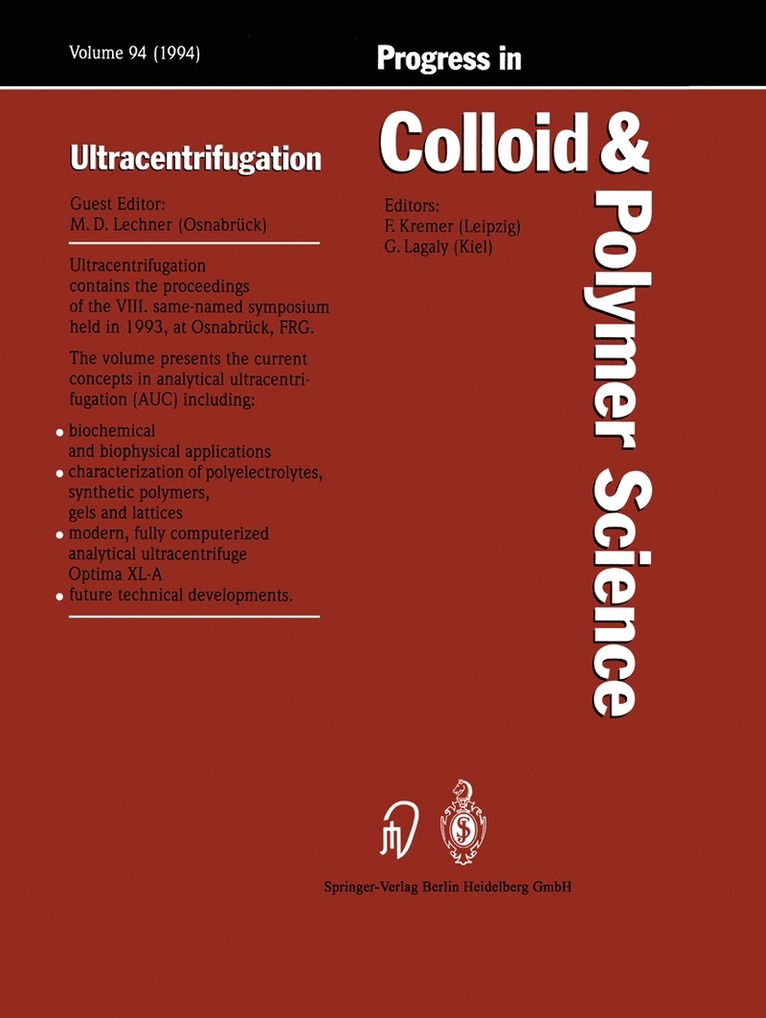 Ultracentrifugation 1