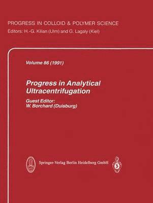 W. Borchard - Progress in Analytical Ultracentrifugation, Häftad