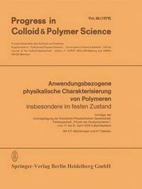 bokomslag Anwendungsbezogene physikalische Charakterisierung von Polymeren