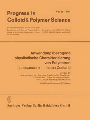 bokomslag Anwendungsbezogene physikalische Charakterisierung von Polymeren