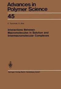 bokomslag Interactions Between Macromolecules in Solution and Intermacromolecular Complexes