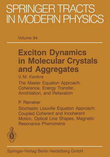 bokomslag Exciton Dynamics in Molecular Crystals and Aggregates