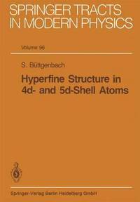 bokomslag Hyperfine Structure in 4d- and 5d-Shell Atoms