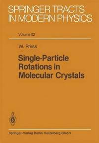 bokomslag Single-Particle Rotations in Molecular Crystals