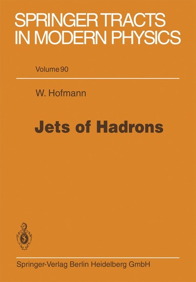 bokomslag Jets of Hadrons