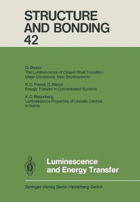 bokomslag Luminescence and Energy Transfer
