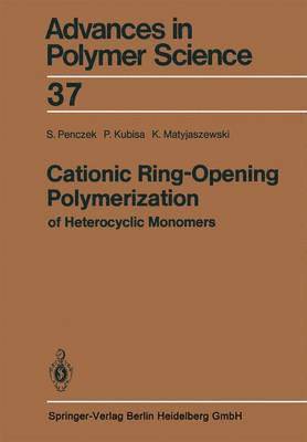 bokomslag Cationic Ring-Opening Polymerization of Heterocyclic Monomers