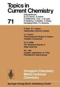 bokomslag Inorganic Chemistry Metal Carbonyl Chemistry