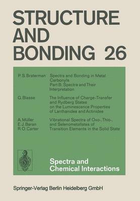 bokomslag Spectra and Chemical Interactions