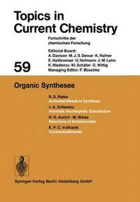 bokomslag Organic Syntheses