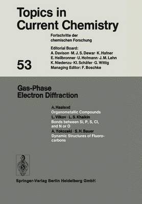 Kendall N. Houk, Christopher A. Hunter, Michael J. Krische, Jean-Marie Lehn, Steven V. Ley, Massimo Olivucci, Joachim Thiem, Margherita Venturi, Pierre Vogel, Chi-Huey Wong, Henry N. C. Wong, Hisashi Yamamoto - Gas-Phase Electron Diffraction, Häftad