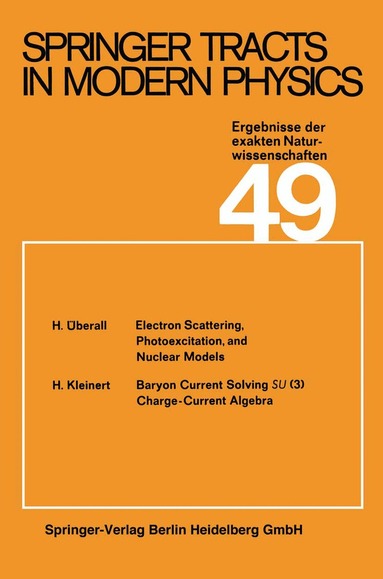 G. Höhler - Springer Tracts in Modern Physics, Häftad
