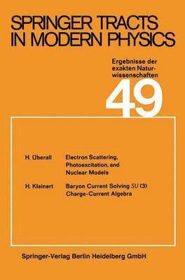 Springer Tracts in Modern Physics 1