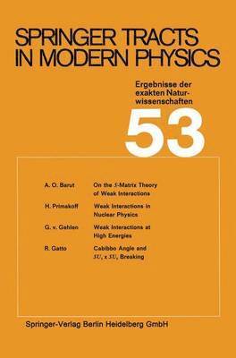 bokomslag Springer Tracts in Modern Physics