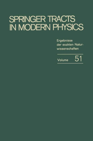 G. Höhler - Springer Tracts in Modern Physics, Häftad