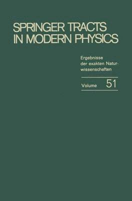 bokomslag Springer Tracts in Modern Physics