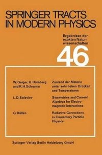 bokomslag Springer Tracts in Modern Physics