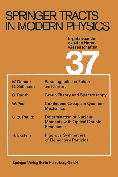 G. Höhler - Ergebnisse der exakten Naturwissenschaften, Häftad