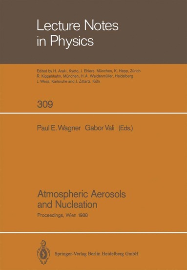 bokomslag Atmospheric Aerosols and Nucleation